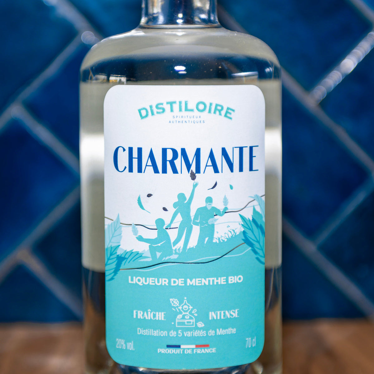 Liqueur - Charmante liqueur de menthe bio