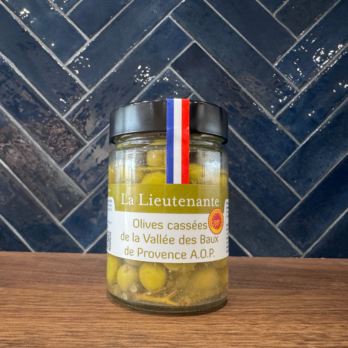 Olives vertes pasteurisées cassées AOP