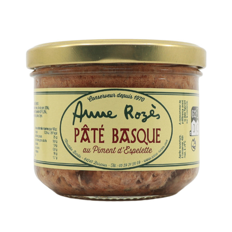 Pâté basque au piment d'Espelette, Anne Rozès
