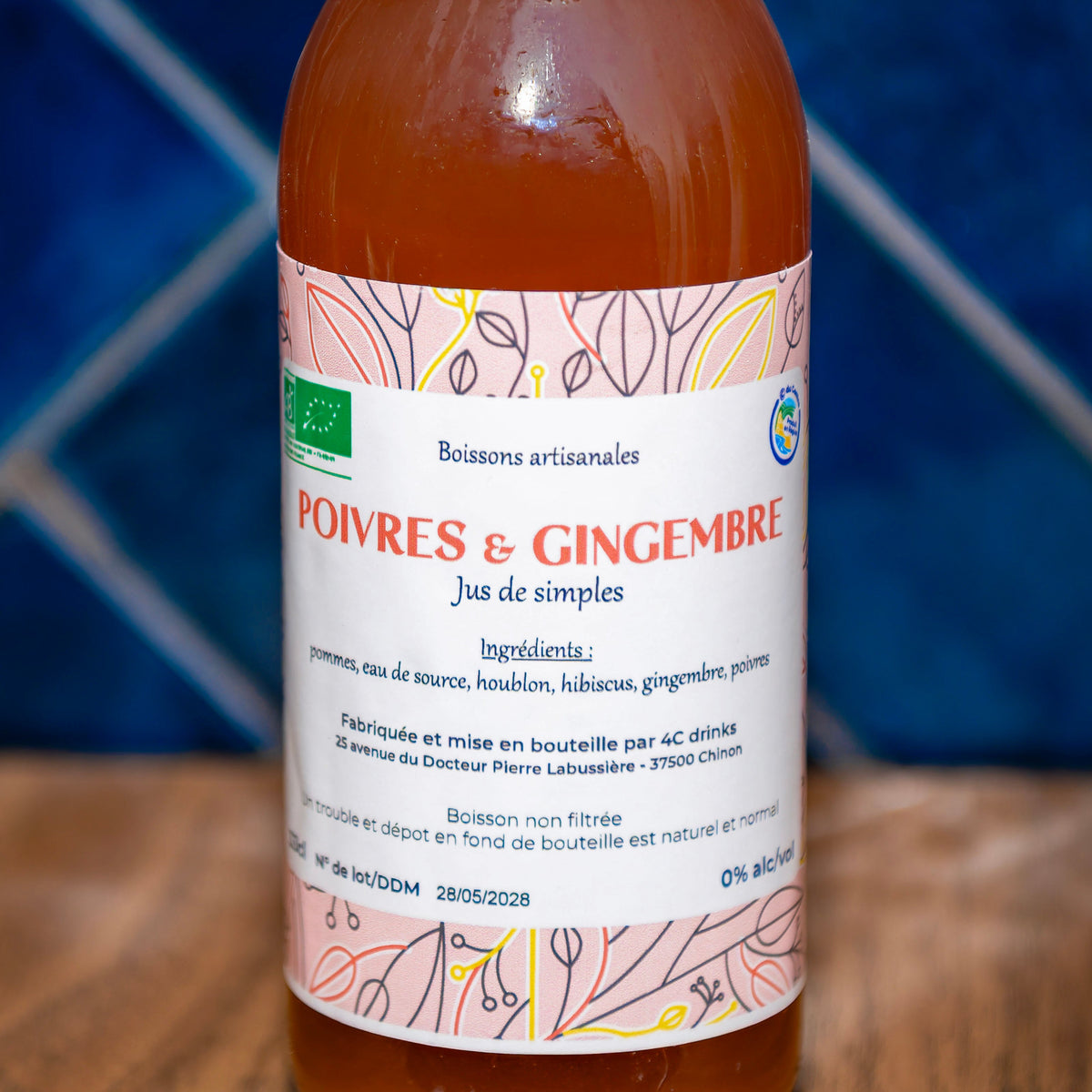 Jus de fruits - Jus poivres et gingembre