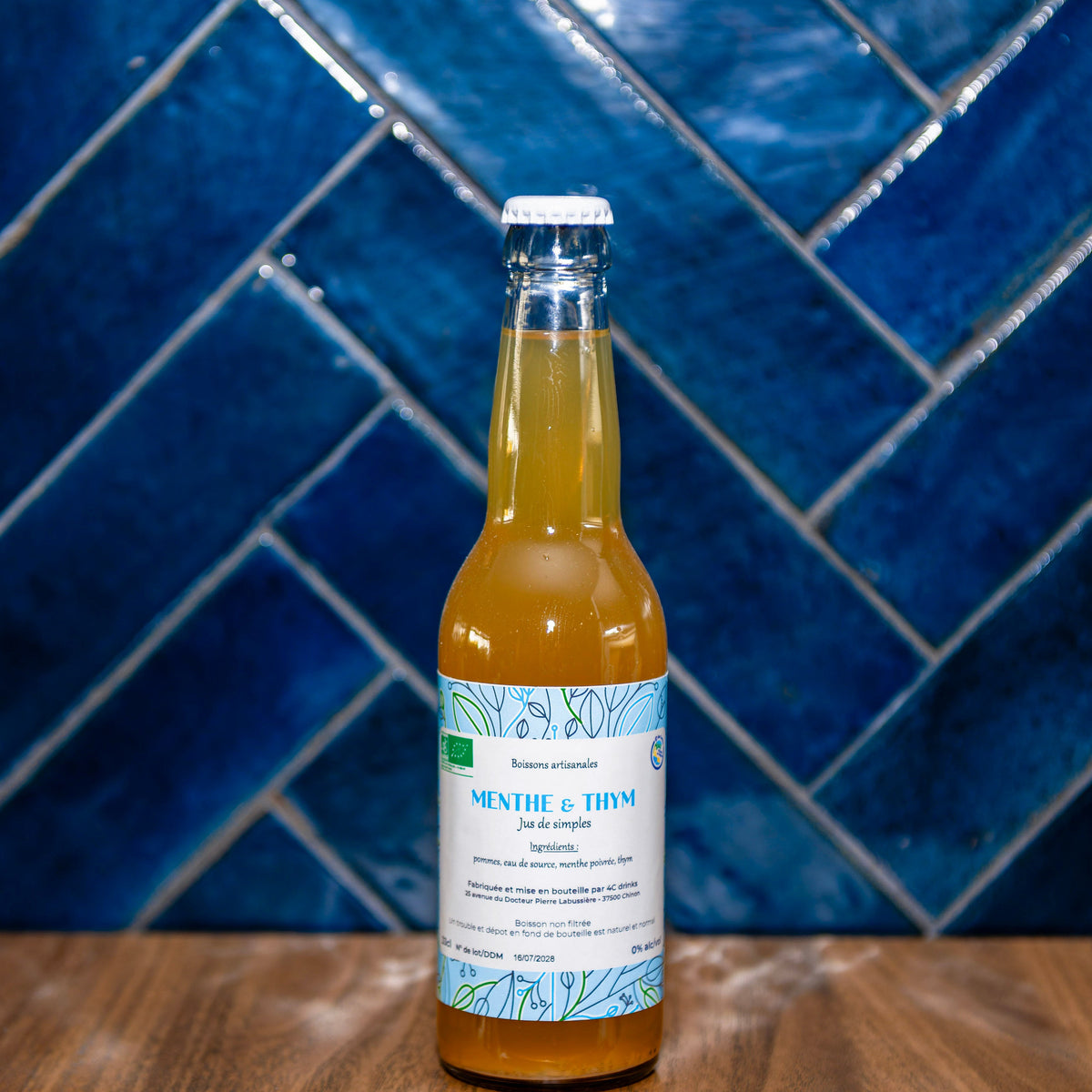 Jus de fruits - Jus menthe et thym