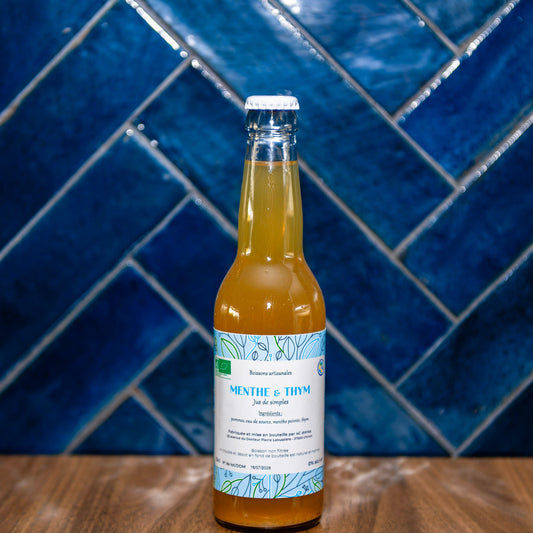 Jus de fruits - Jus menthe et thym