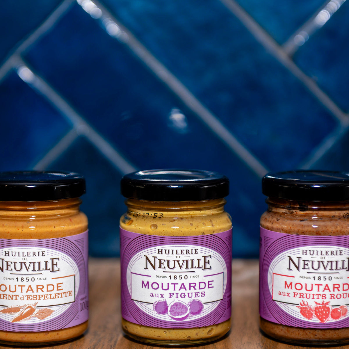 Moutarde fruits rouges