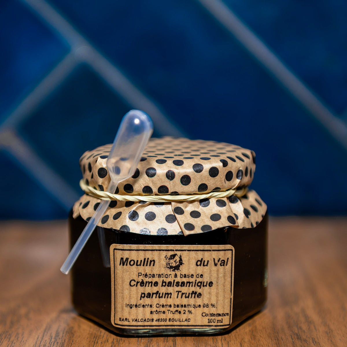 Crème de balsamique aux truffes