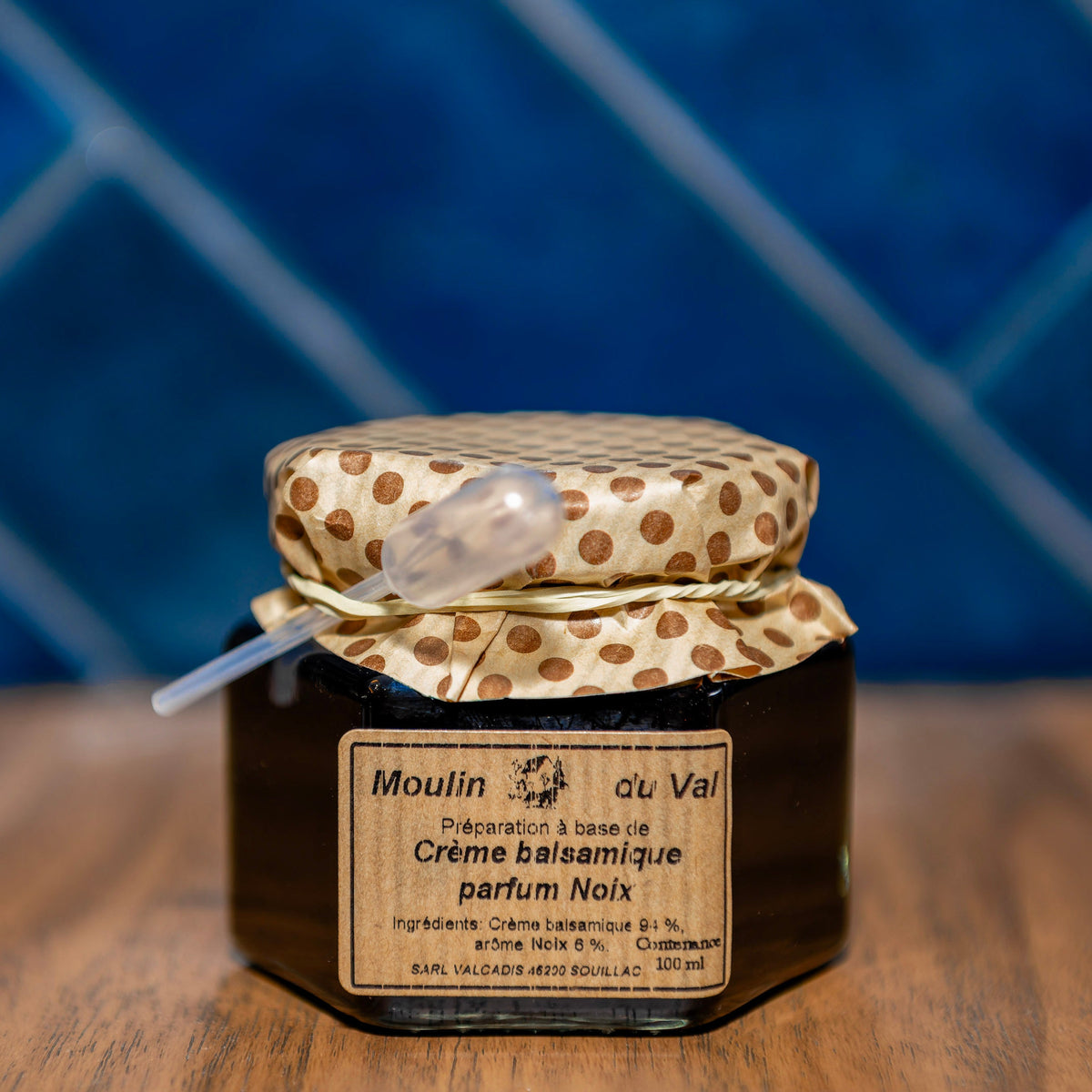 Crème de balsamique aux noix