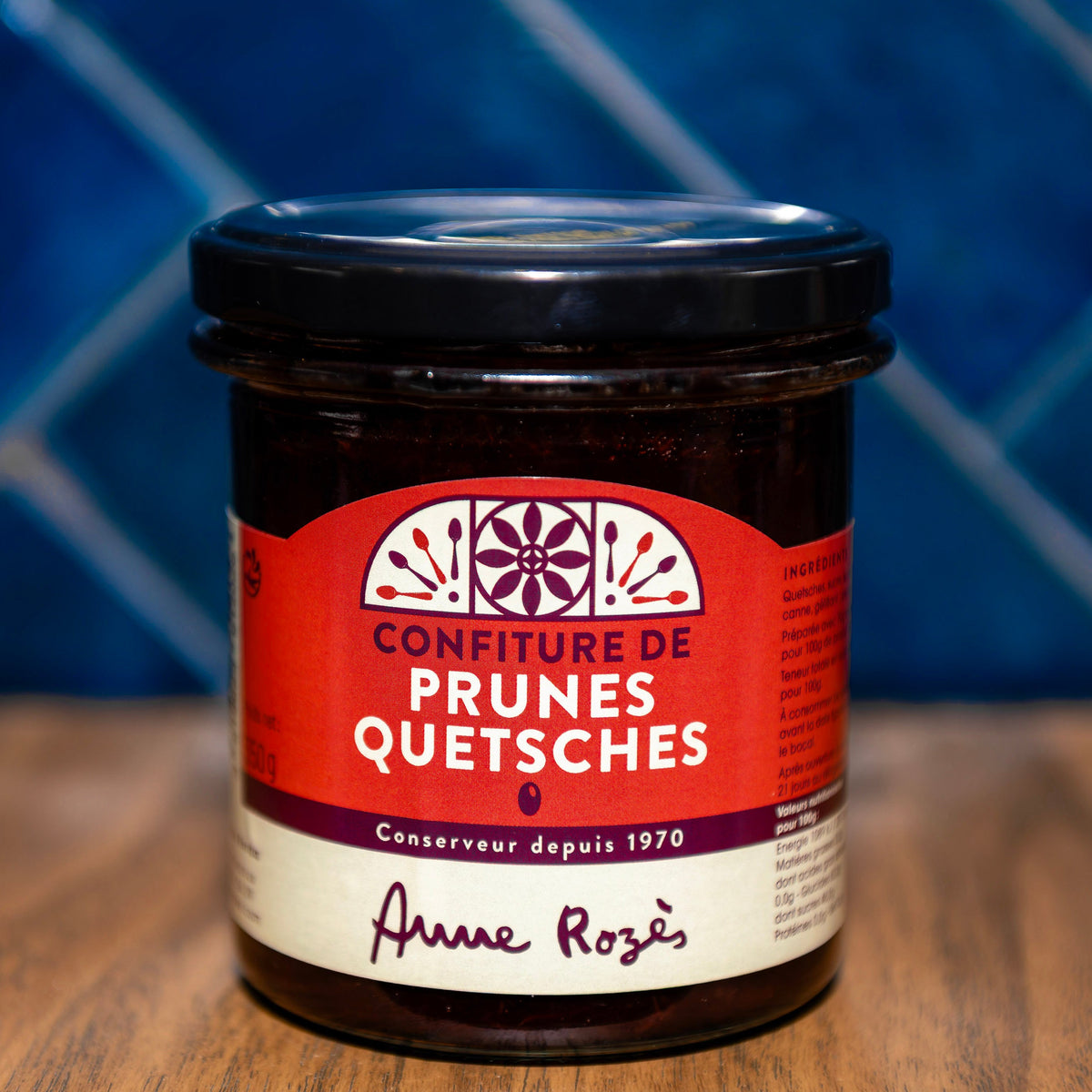 Confiture de prunes Questche