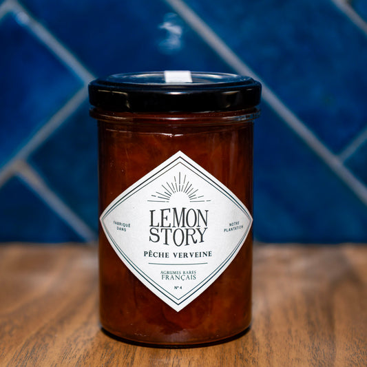 Confiture Pêche Verveine