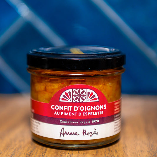 Confit d'oignons au piment d'espelette