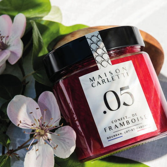 Confit de framboise N°5 Maison Carletti