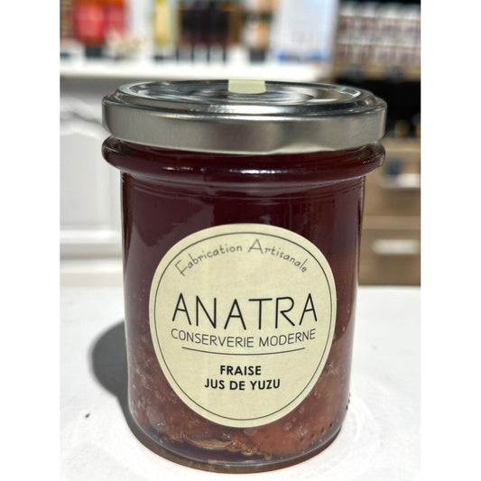 Confiture fraise jus de yuzu Anatra