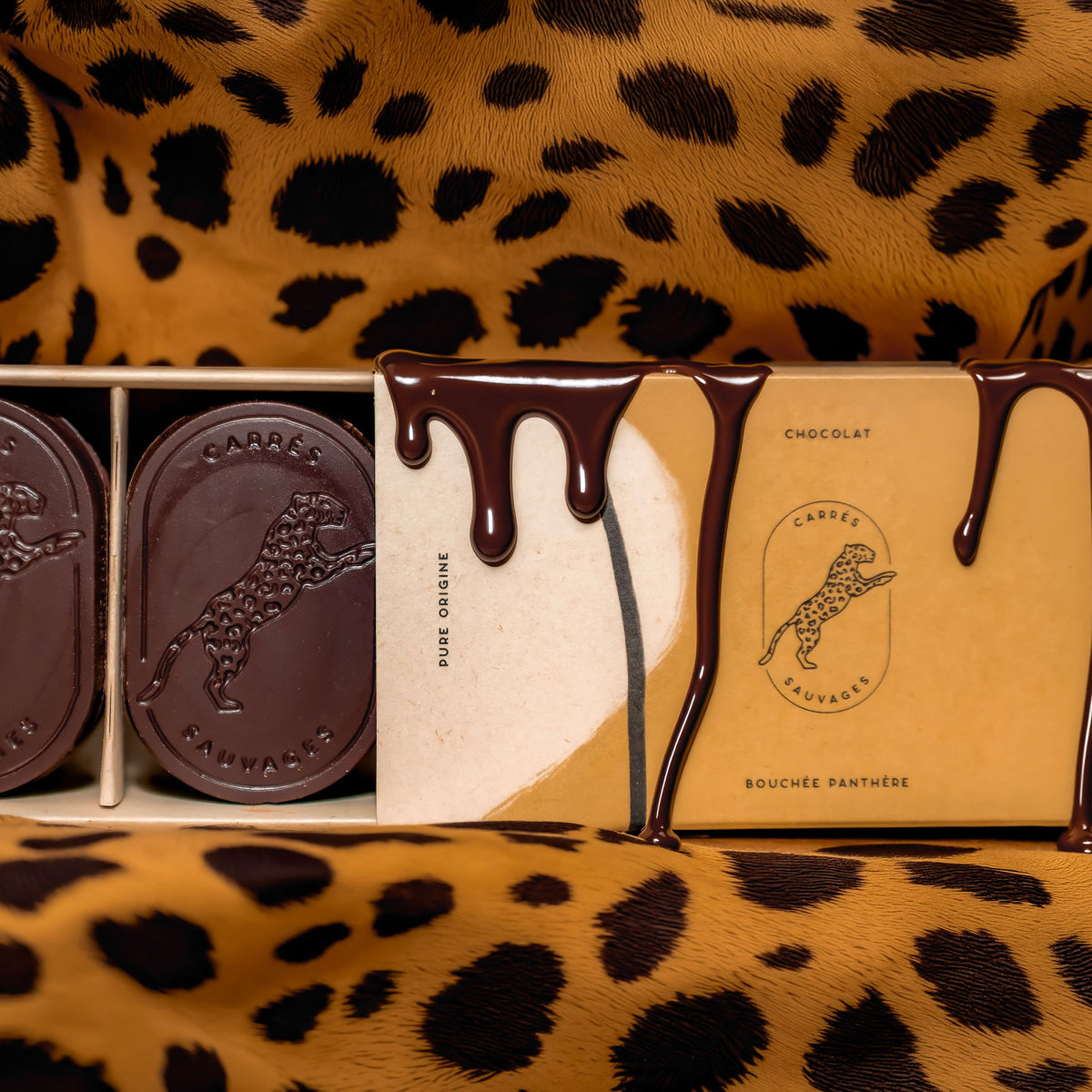 Coffret bouchée panthère classique