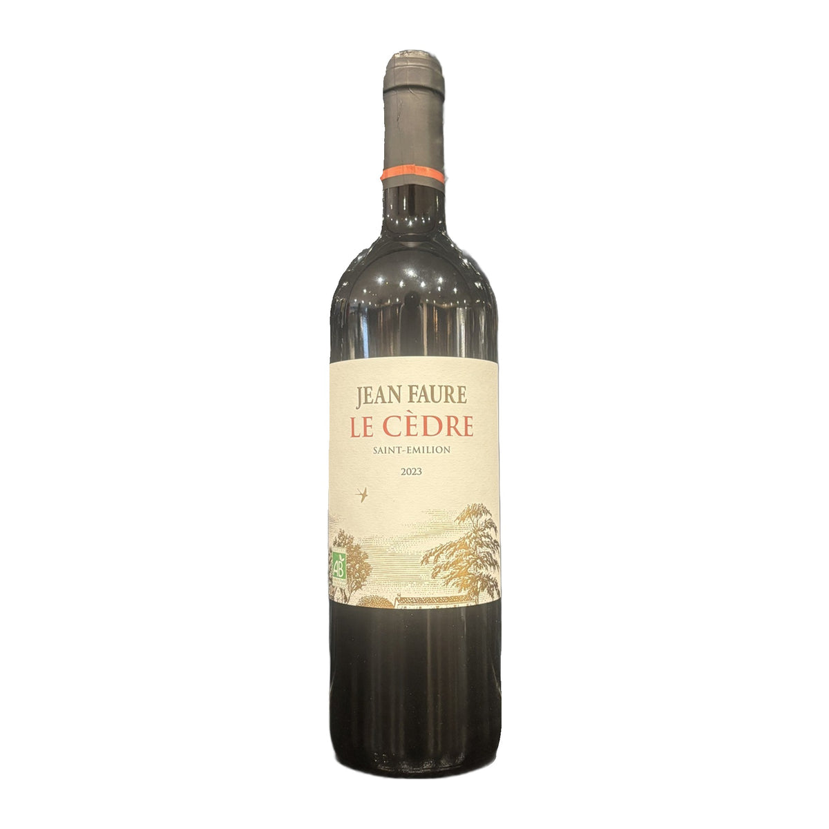 Vin rouge - Saint-Émilion « Le Cèdre », Jean Faure, bio, 2023
