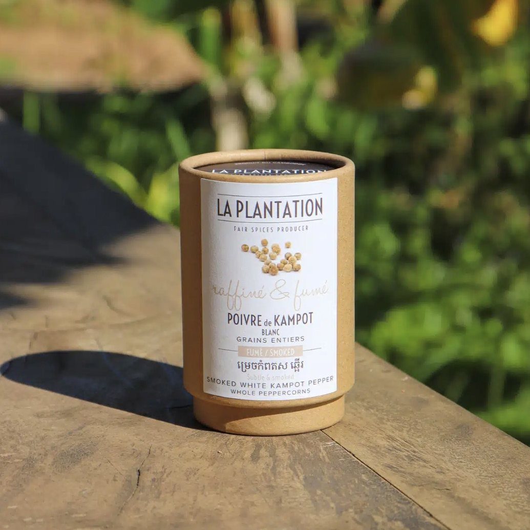 Poivre de Kampot blanc fumé