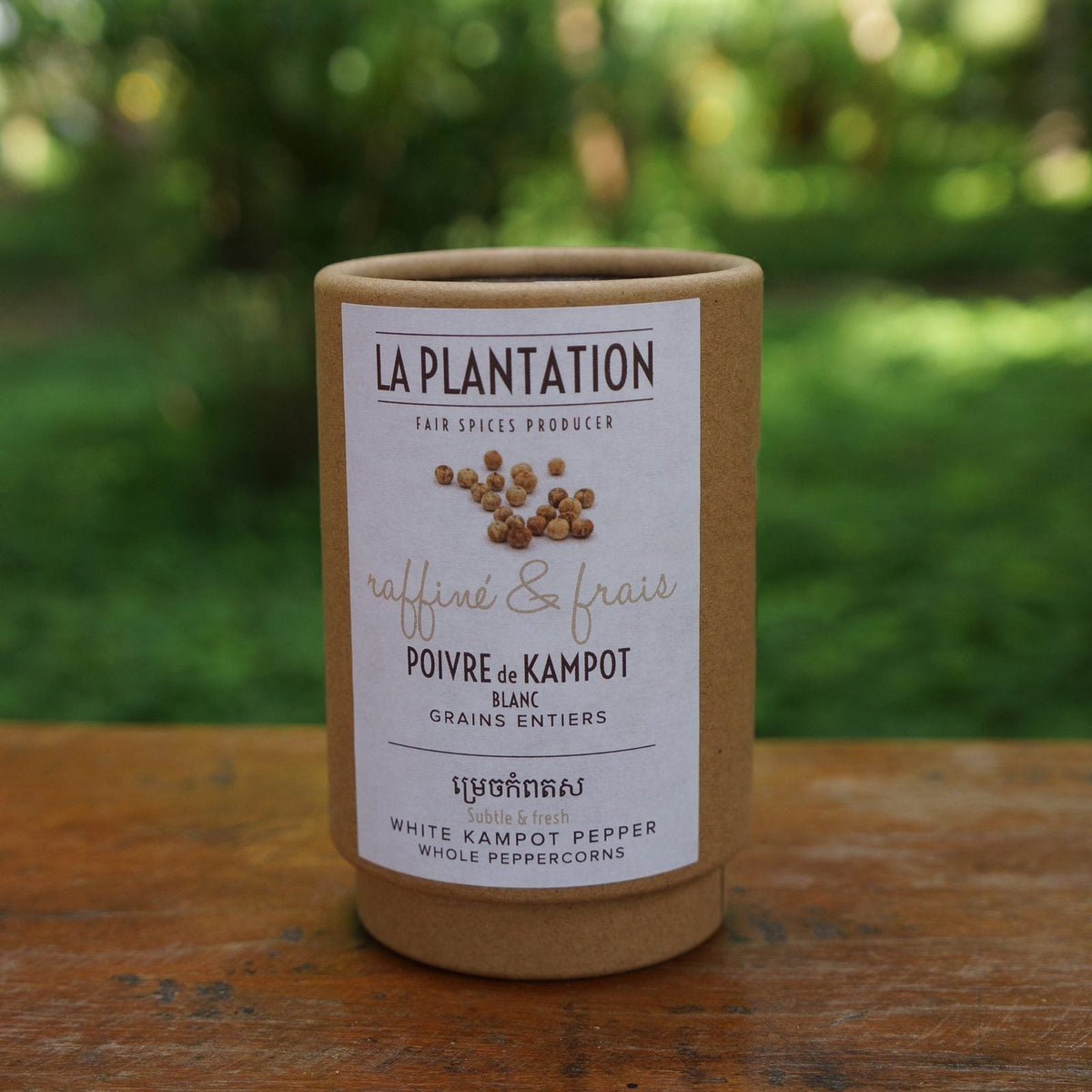 Poivre de Kampot blanc