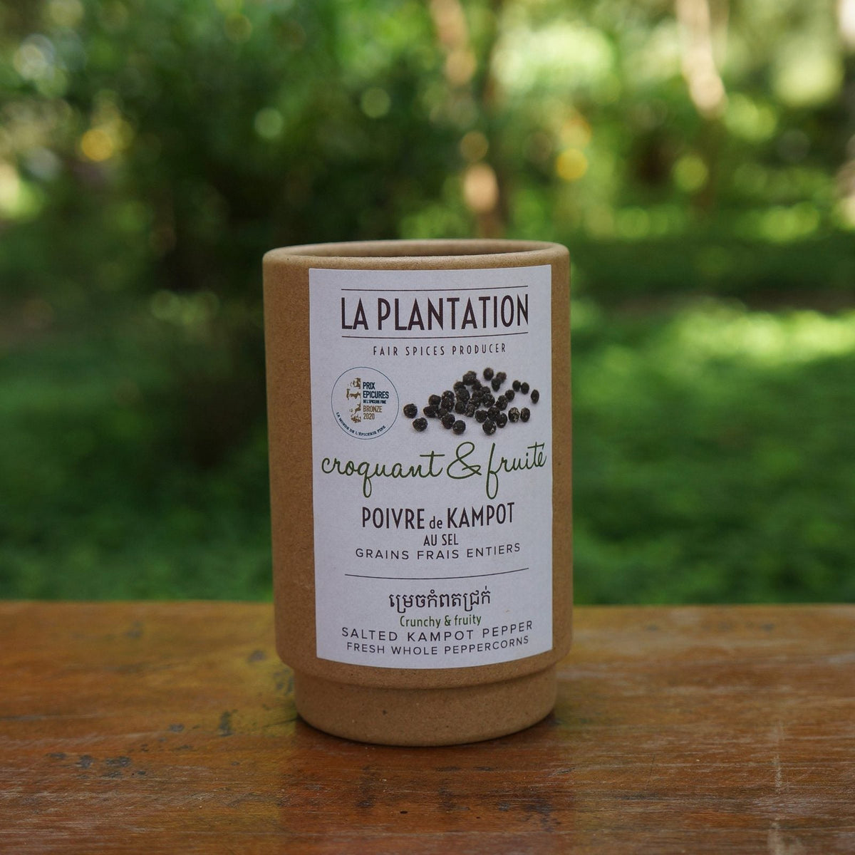 Poivre de Kampot frais au sel