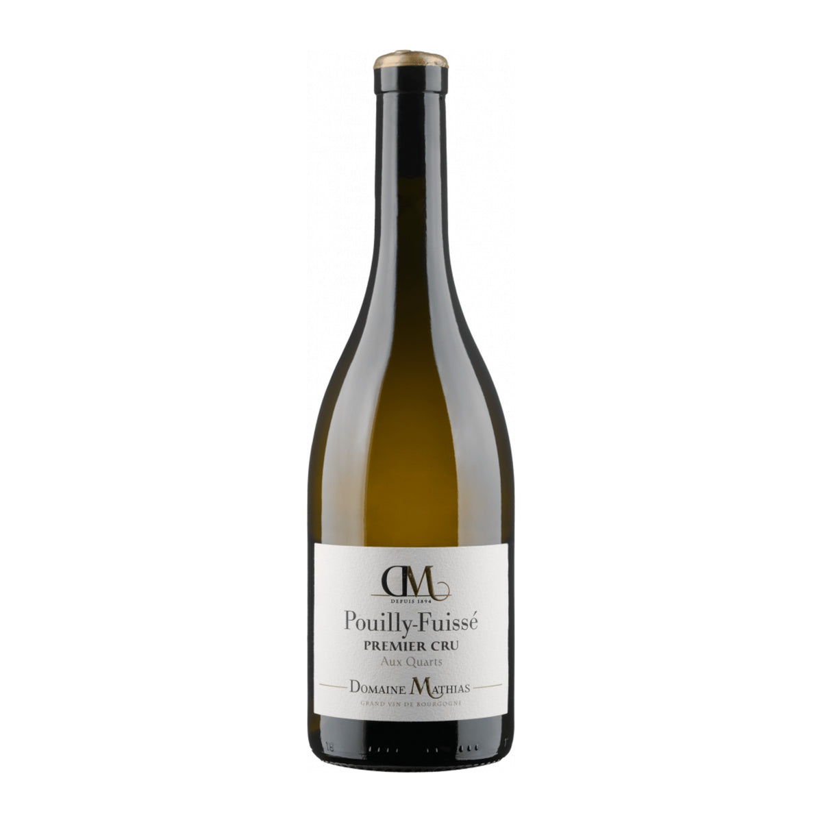 Vin blanc - Pouilly-Fuissé 1er Cru « Aux Quarts », Domaine Mathias