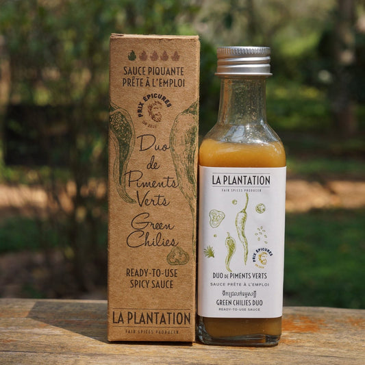 Sauce de duo de piments verts