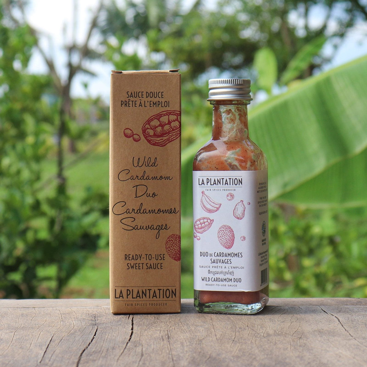 Sauce duo de cardamome sauvage