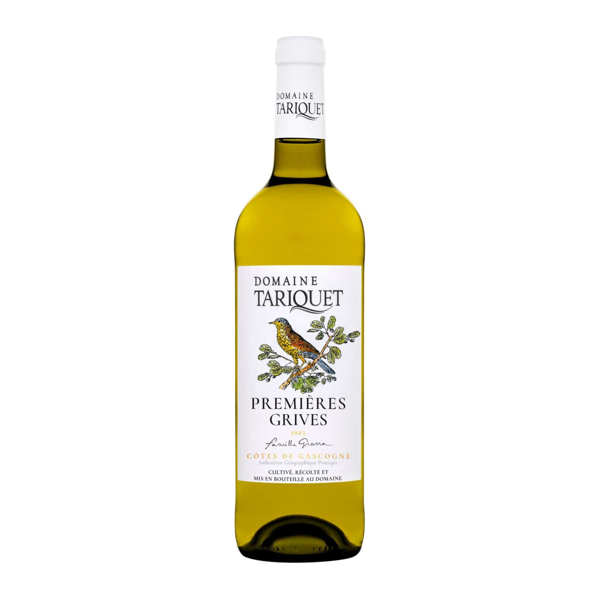 Vin blanc - Côtes de Gascogne « Premières Grives », Domaine Tariquet, 2025